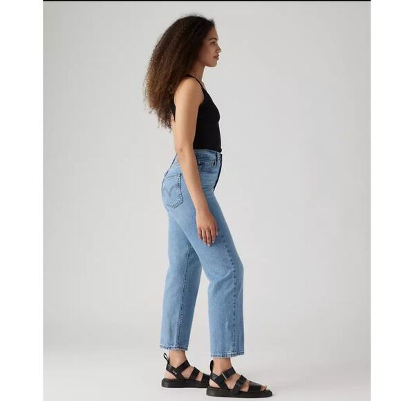 Levi's | Premium Ribcage Straight Ankle Women's Jeans EUC | Size 27 - Picture 3 of 11